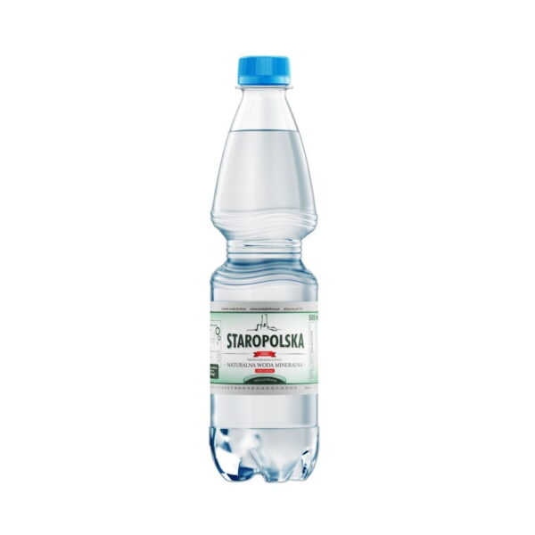 Butelka wody mineralnej niegazowanej 0,5l